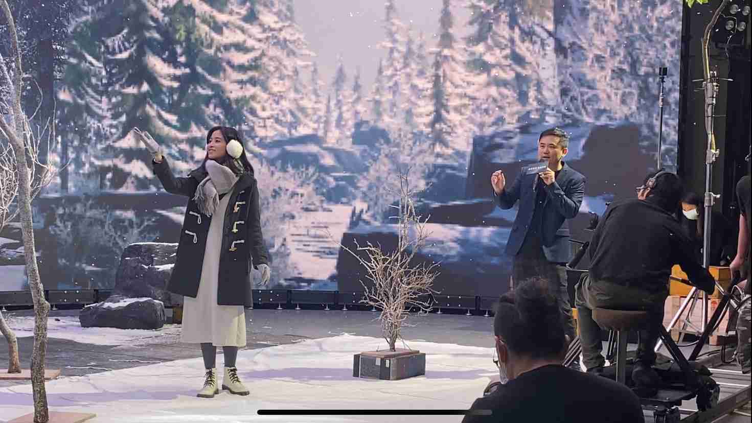 彩神vll以ALED先进显屏技术，，与金马奖视觉特效团队“再现影像”携手合作打造LED虚拟摄影棚，，提供沉浸式表演体验，，，，并精简拍摄成本与时间